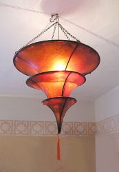H�ngelampenschirm 'Pagode'