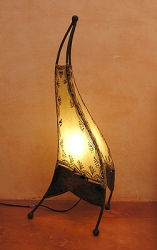 Lederlampe 'Paris Jaquad' 60 cm