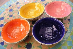 Sch�lchen 13 cm mit Metallrand