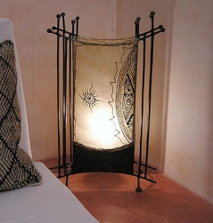 Lederlampe 