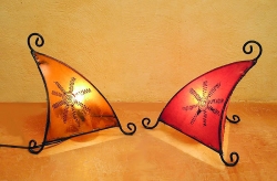Lederlampe Minidelta