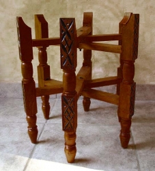 Tablettgestell aus Holz 45-50